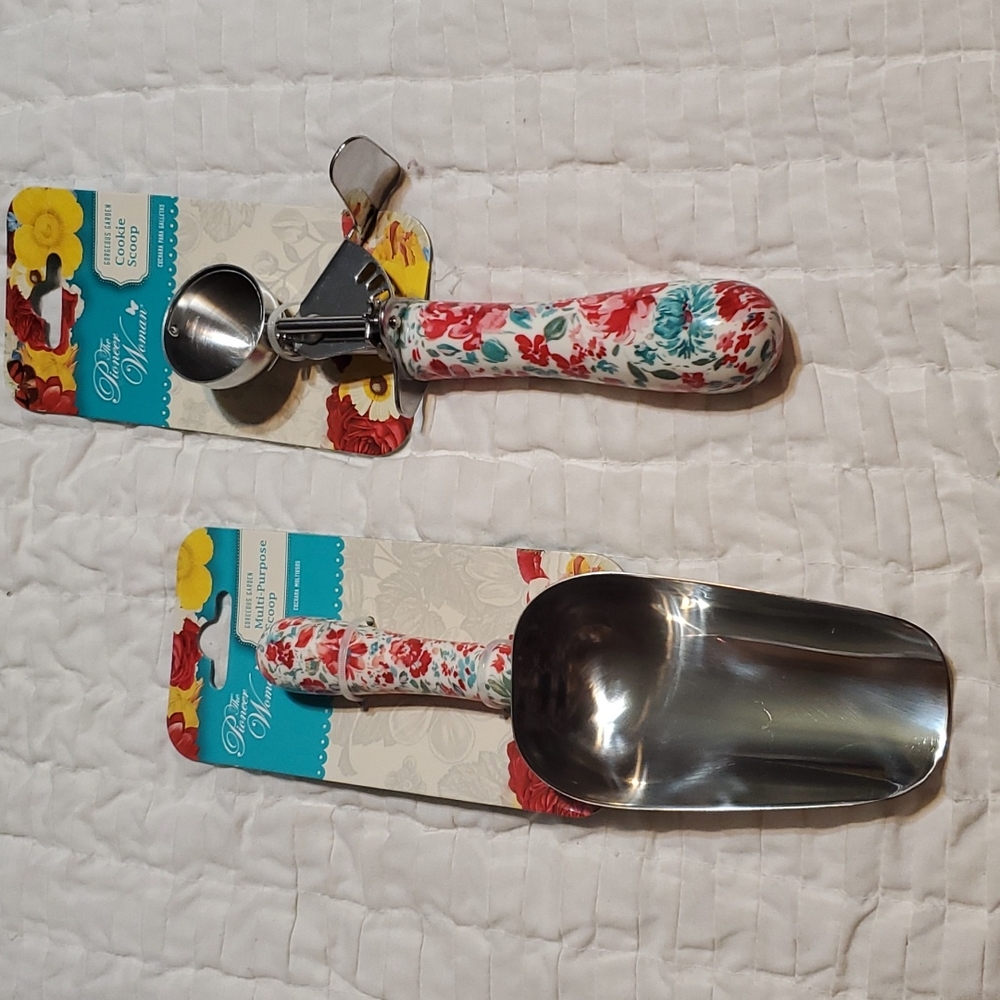 The Pioneer Woman Gorgeous Garden Multi-Purpose Scoop & Cookie Scoop